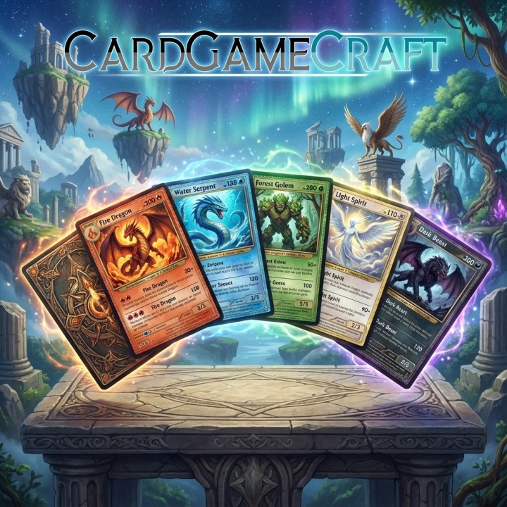 Card Game Craft - Stampa TCG Playtest e carte custom