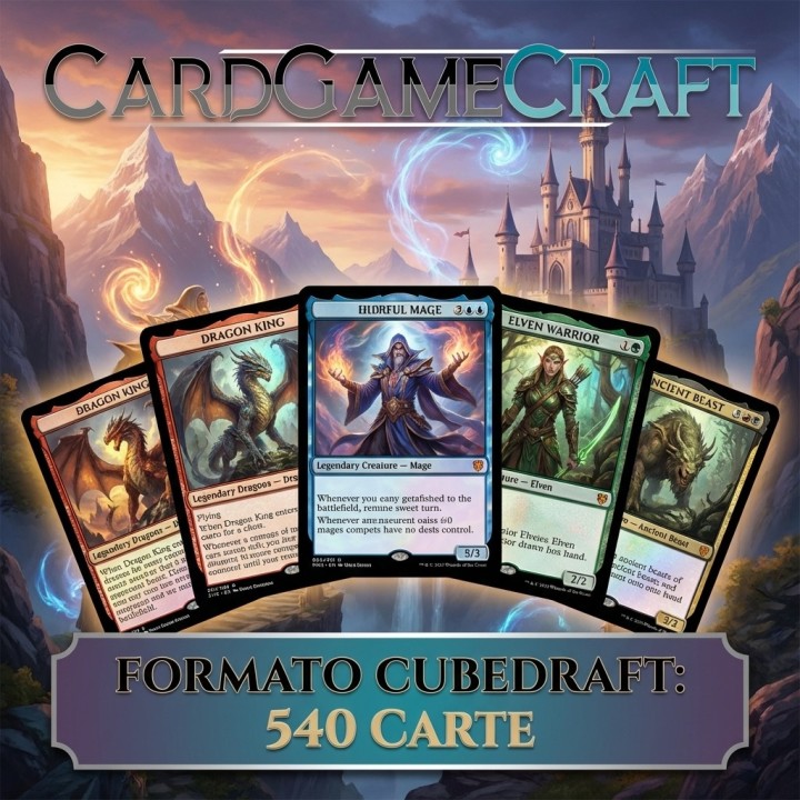 Card Game Craft - Stampa carte da gioco personalizzate