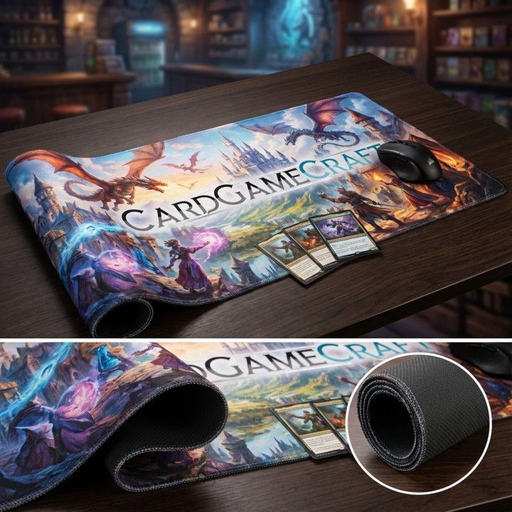 Playmat personalizzato - Tappetino mouse con grafica personalizzata