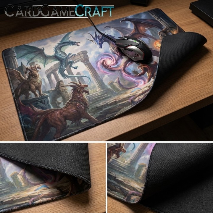 Playmat personalizzato - Tappetino mouse con grafica personalizzata