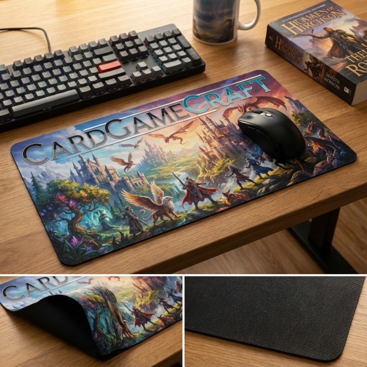Playmat personalizzato - Tappetino mouse con grafica personalizzata